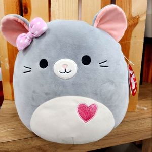 NWT FTM Misty the gray & pink Mouse 12" Valentines Day Edition New!